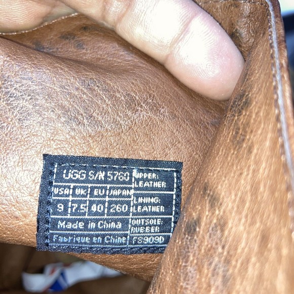 UGG Brown Heeled Boots - Picture 12 of 12